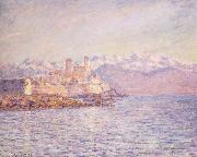 Claude Monet Antibes oil